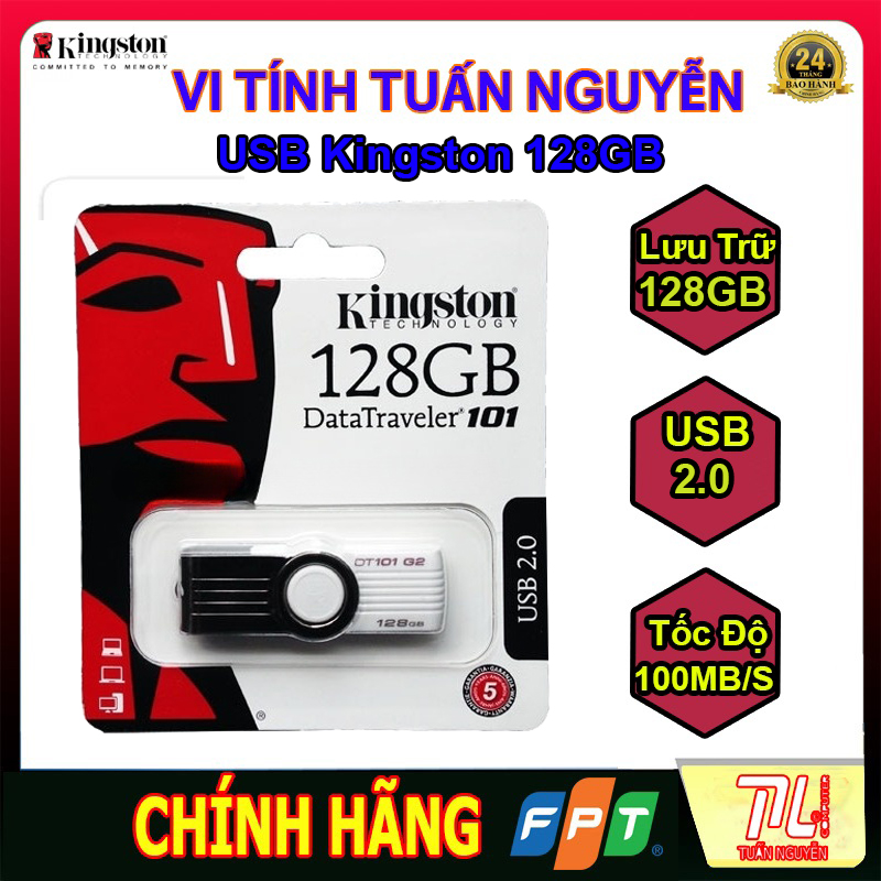 USB Kingstone 128G Chính Hãng