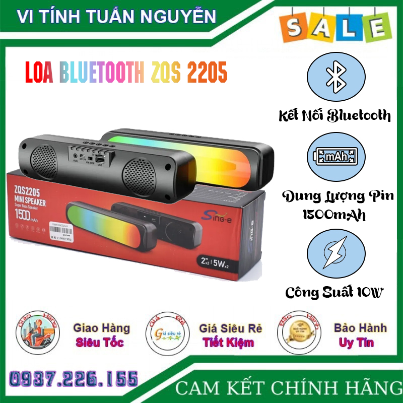 Loa Bluetooth ZQS 2205