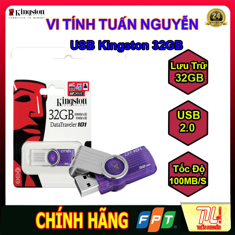 USB Kingston 32G Chính Hãng FPT
