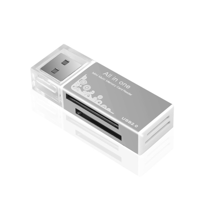 Đầu Đọc Thẻ Nhớ Đa Năng USB 2.0Đầu Đọc Thẻ Nhớ Đa Năng USB 2.0