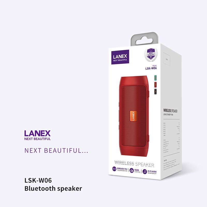Loa Bluetooth 5W V5 LANEX LSK - W06