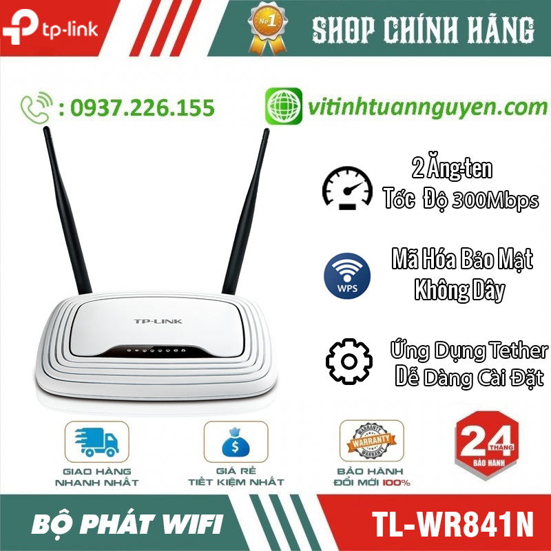 Phát Wifi Tplink TL-WR841N