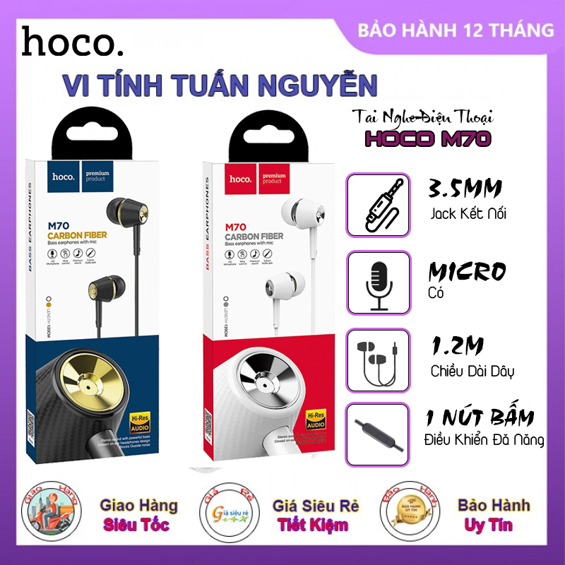 Tai Nghe Điện Thoại Hoco M70