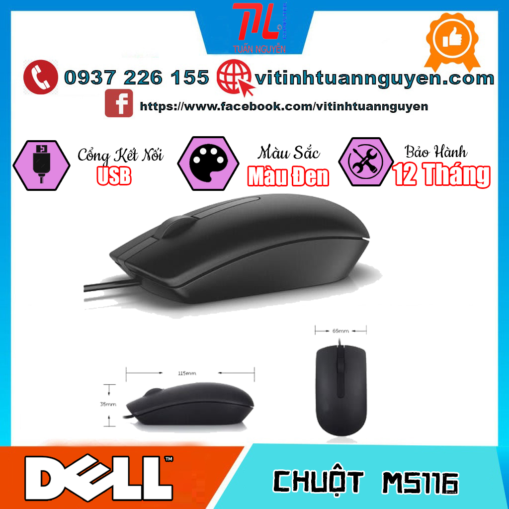 Chuột Dell MS116