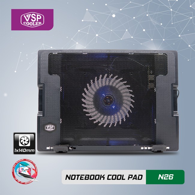 Quạt Tản Nhiệt VSP Cooler N26 (1 Fan 14CM)