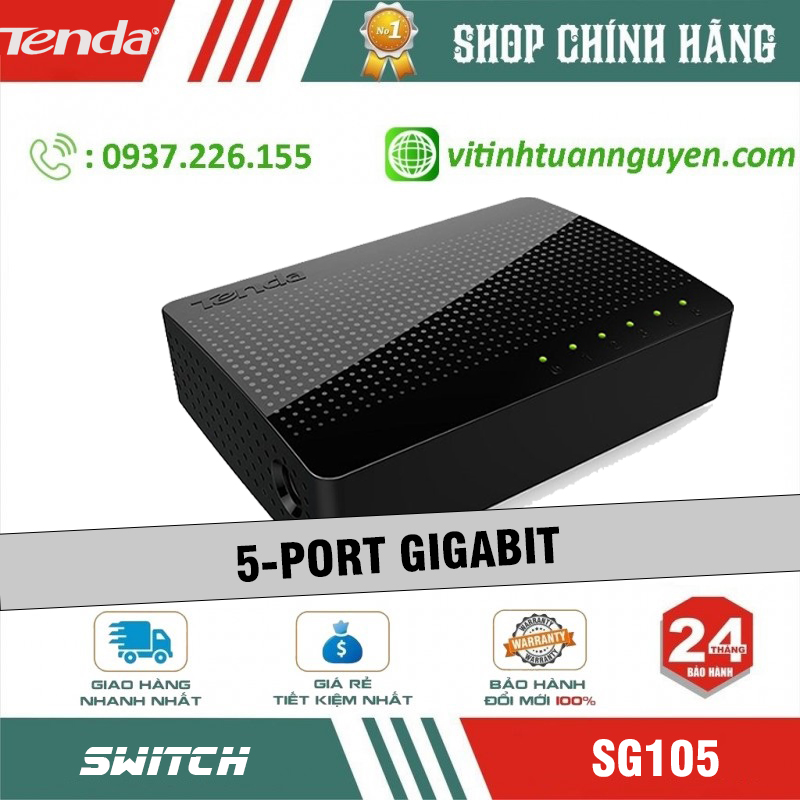 Switch Tenda 5 Port 1G SG105