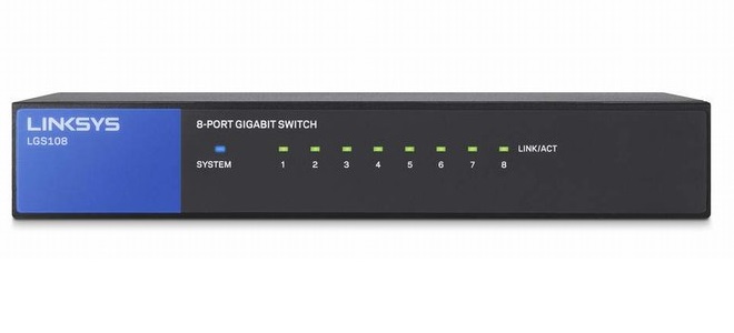 Switch 8 Port Linksys LGS108 - AP 1G