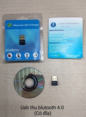 USB Thu Bluetooth 4.0 Có Đĩa