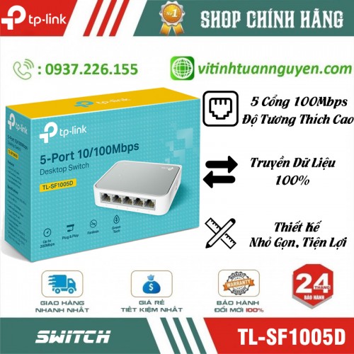 Switch Tplink 5 Port 10/100MB TL-SF1005D