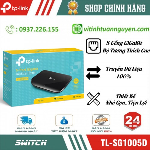 Switch Tplink 5 port 1G TL-SG1005D