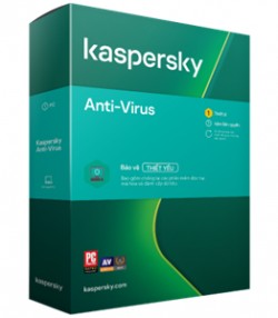 Phần Mềm Diệt Virus Kaspersky Anti-Virus 3PC