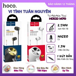 Tai Nghe Điện Thoại Hoco M70 Tpe Jack 3.5mm Có Mic Dài 1m2
