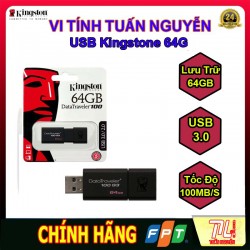 USB Kingstone 64G 3.2 Chính Hãng