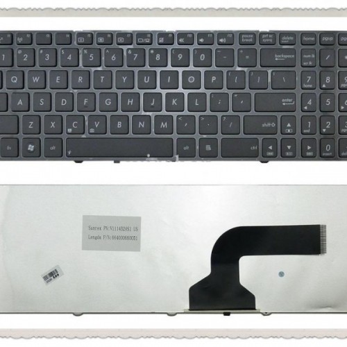 Bàn phím laptop Asus K52 có khung phím nổi -