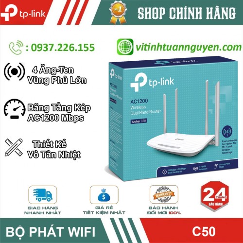 Phát Wifi Tplink C50