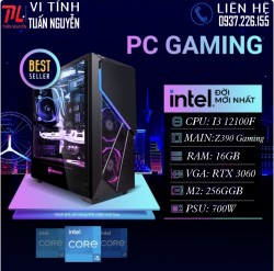 Thùng PC Gaming ( CPU i3_12100F, Main Z390 Gaming )
